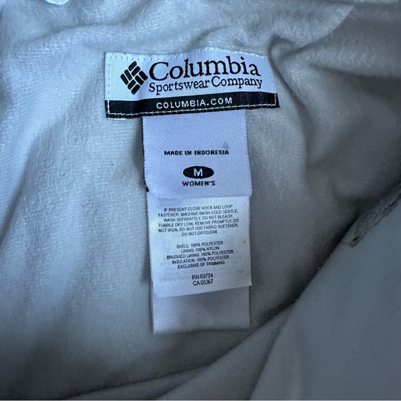 Columbia Omni-Tech Women's Insulated White Snow Ski Snowboard Winter Pants Siz M - Picture 6 of 14